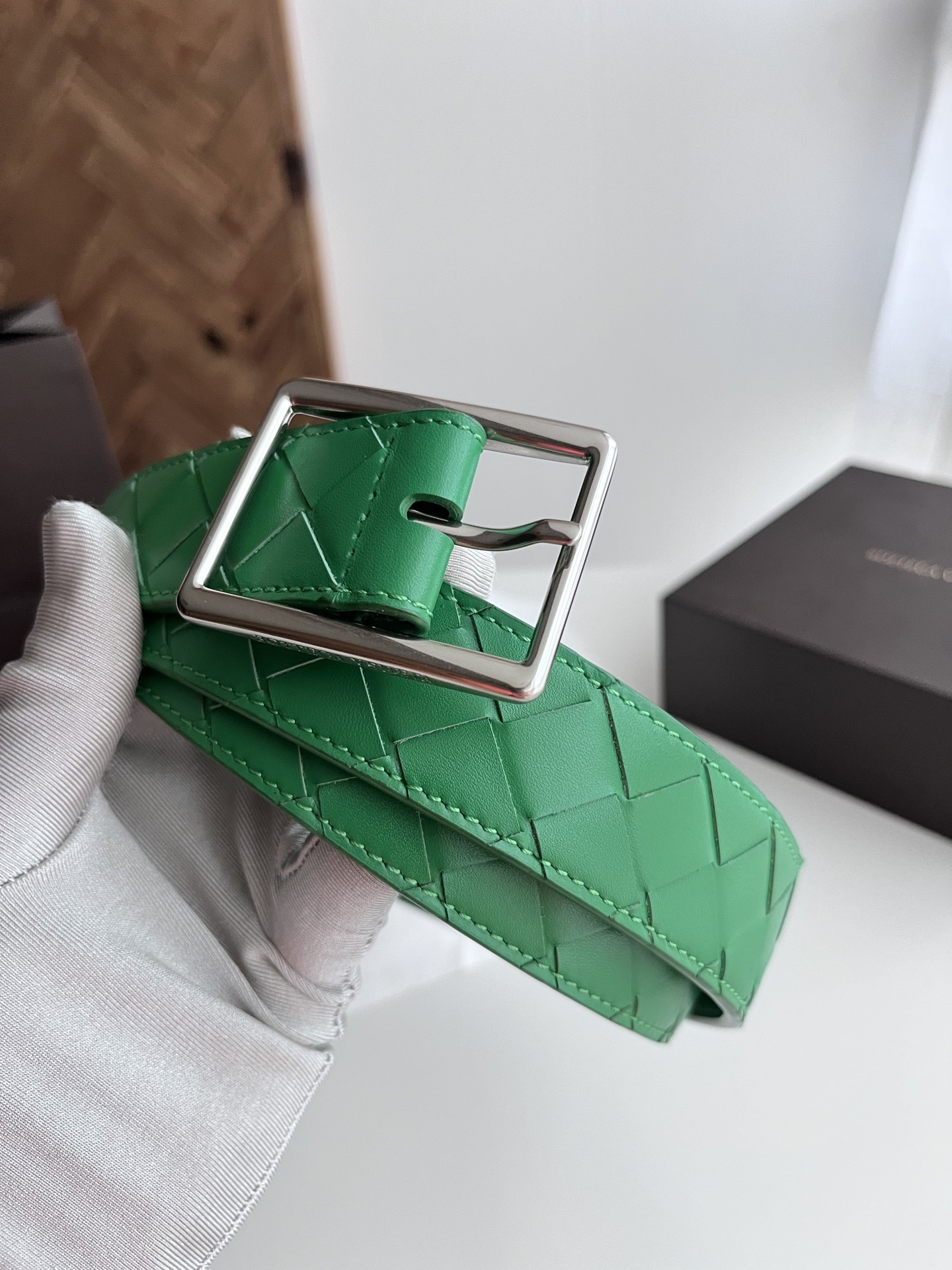 보테가 3.5cm 벨트