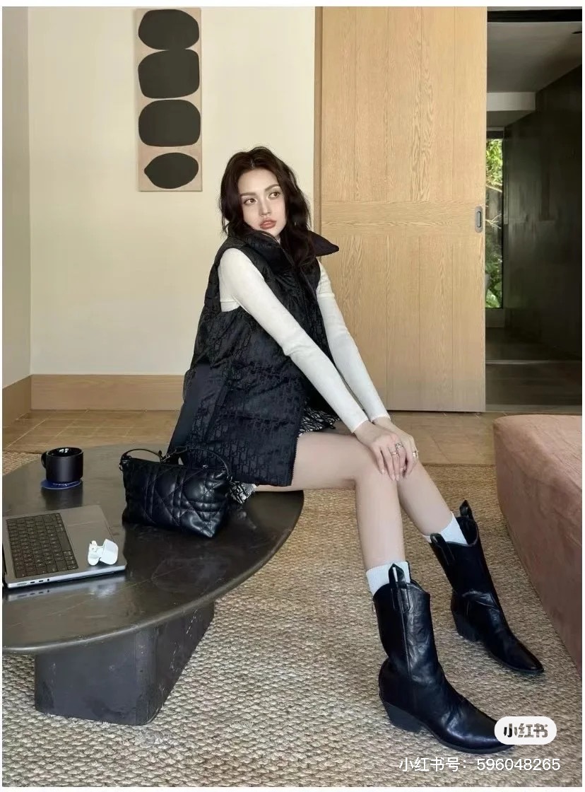 디올 패딩조끼