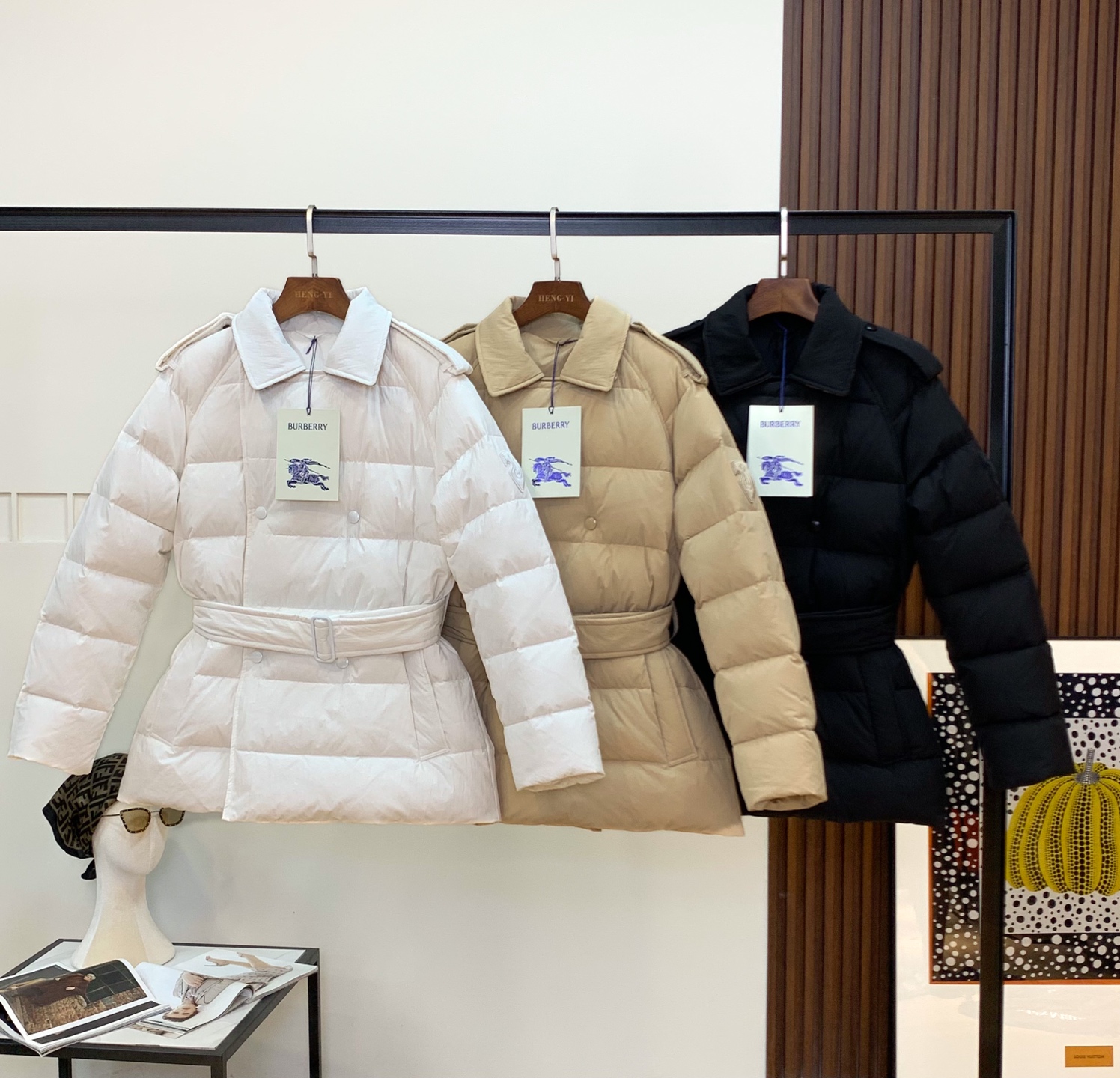 버버리 패딩