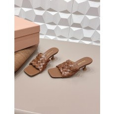 미우미우 뮬 슬리퍼 굽5.5cm